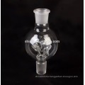 new design stainless steel glass parts hookah shisha